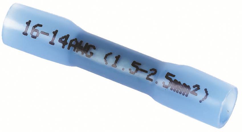 CellPack 456334 Quetschverbinder-Sortiment 1.5 mm² 2.5 mm² Blau 100 St.-0