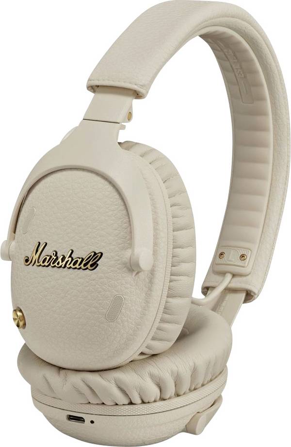 Marshall Monitor III A.N.C Cream  Over Ear Kopfhörer Bluetooth®  Beige  Headset, Lautstärkeregelung
