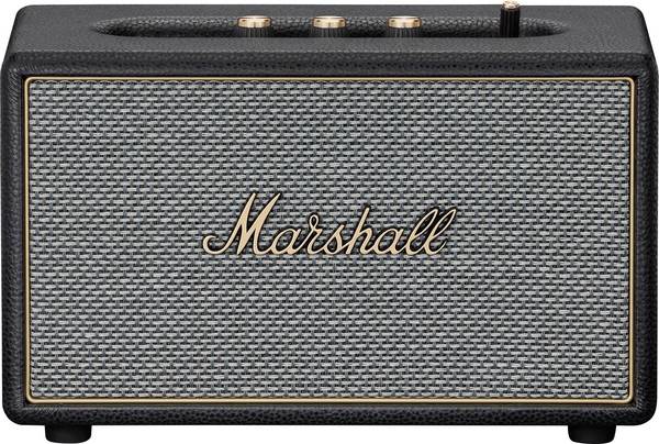 Marshall Acton IV Black & Brass Standlautsprecher Schwarz 60 W 20 kHz (max) 1 St.