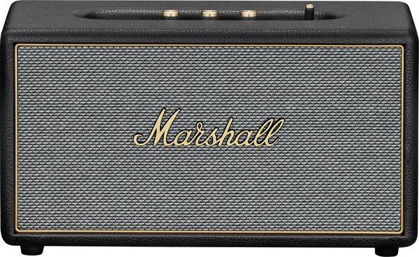 Marshall Stanmore IV Black & Brass Standlautsprecher Schwarz 80 W 20 kHz (max) 1 St.