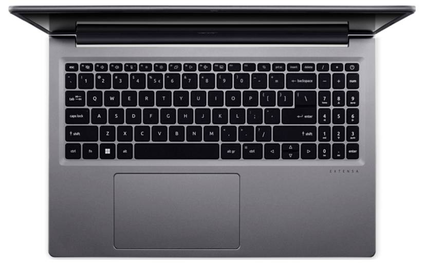 Acer Notebook Extensa 15 39.6 cm (15.6 Zoll) Full HD 115U 16 GB RAM 512 GB SSD Deutsch, QWERTZ Intel Intel-Grafik Grau N-3