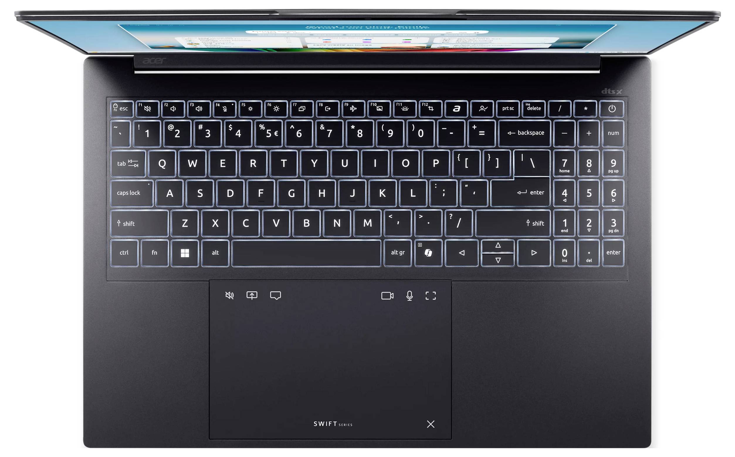 Acer Notebook 2.5 cm (1 Zoll) Deutsch, QWERTZ NX.JWNEG.002-4