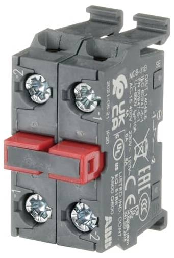 ABB MCB-02B Kontaktelement 2 Schließer, 2 Öffner 1 St.-2