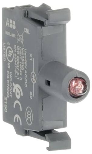 ABB MLBL-02R Leuchtelement mit LED-Element Rot 1 St.-3