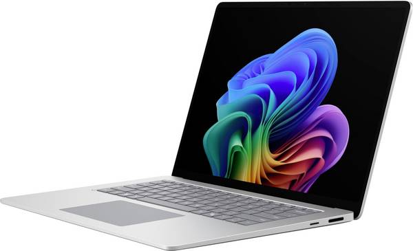 Microsoft Notebook Surface 8  38.1 cm (15 Zoll)  Qualcomm® Snapdragon™ X X2E-78-100 32 GB RAM  256 GB SSD Deutsch, QWERTZ Qualcomm Qualcomm Hexagon     Platin  EP2-60656