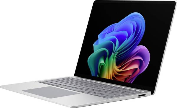 Microsoft Notebook Surface 8  35.1 cm (13.8 Zoll)  Qualcomm® Snapdragon™ X X2P-64-100 32 GB RAM  512 GB SSD Deutsch, QWERTZ Qualcomm Qualcomm Adreno     Platin  EP2-59230