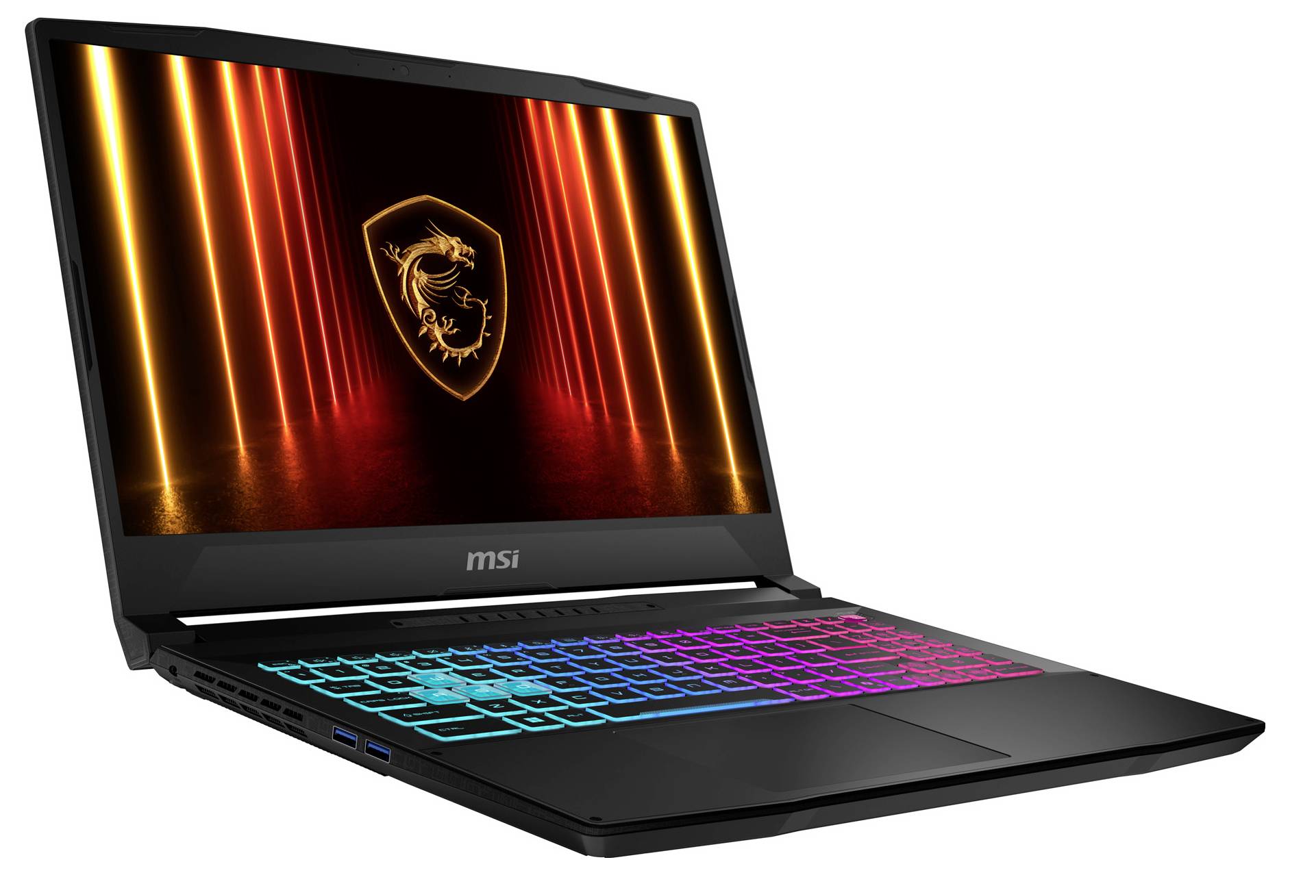 MSI Gaming Notebook 39.6 cm (15.6 Zoll) Full HD Intel® Core™ i7 i7-14650HX 8 GB RAM 512 GB SSD Deutsch, QWERTZ Intel Int-2