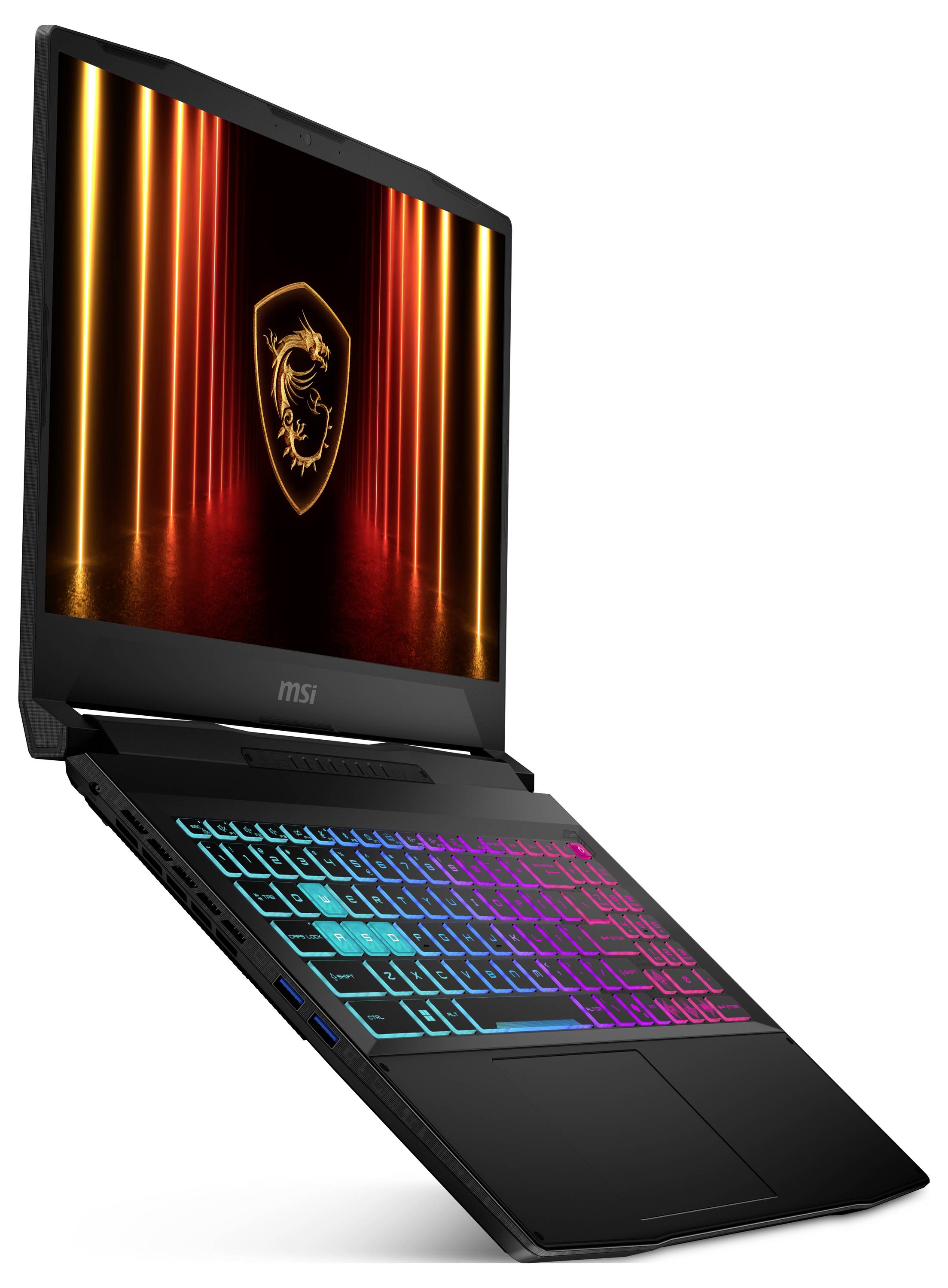 MSI Gaming Notebook 39.6 cm (15.6 Zoll) Full HD Intel® Core™ i7 i7-14650HX 8 GB RAM 512 GB SSD Deutsch, QWERTZ Intel Int-10