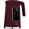 BerlingerHaus Wasserkocher BPA-frei, Cool-Touch-Gehäuse, digitaler Timer, LCD-Display, Temperaturvorwahl, Überhitzungsschutz Bordeaux Fassungsvermögen: 1.7 l