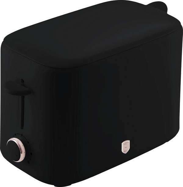 BerlingerHaus  Toaster mit Deckel, Toastfunktion Schwarz, Rosa