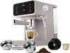 BerlingerHaus Espressomaschine Taupe 950 W E.S.E. Pad kompatibel, Display, mit Tassenwärmer