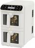 BerlingerHaus BH9803 Heißluft-Fritteuse 11 l 2460 W Antihaftbeschichtung, Heißluft-Funktion, Sichtfenster, Timerfunktion, digitaler Timer, 2 getrennte Temperaturregler Creme