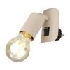 Briloner BATITA Wandleuchte E27 25 W Beige