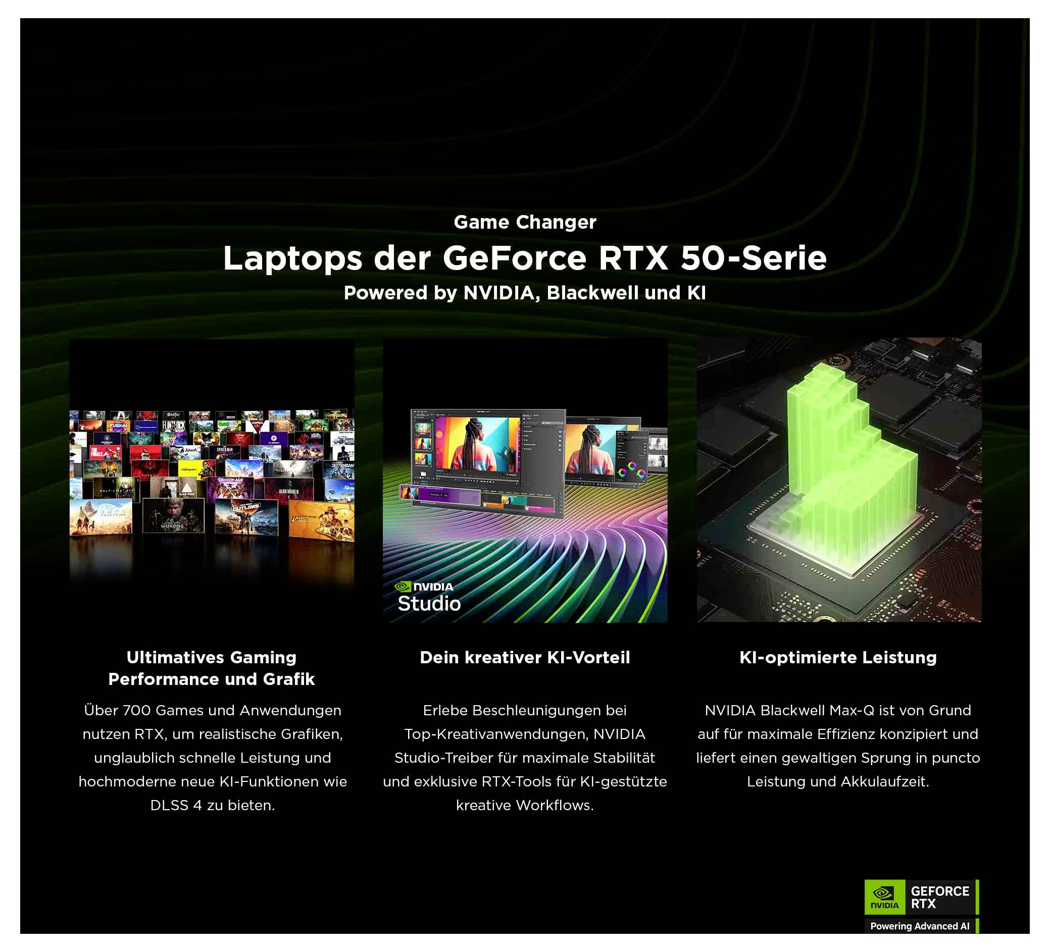 HP Gaming Notebook 43.9 cm (17.3 Zoll) AMD Ryzen AI 7 350 8 GB RAM 1 TB SSD Deutsch, QWERTZ NVIDIA GeForce RTX 5070 GDDR-8