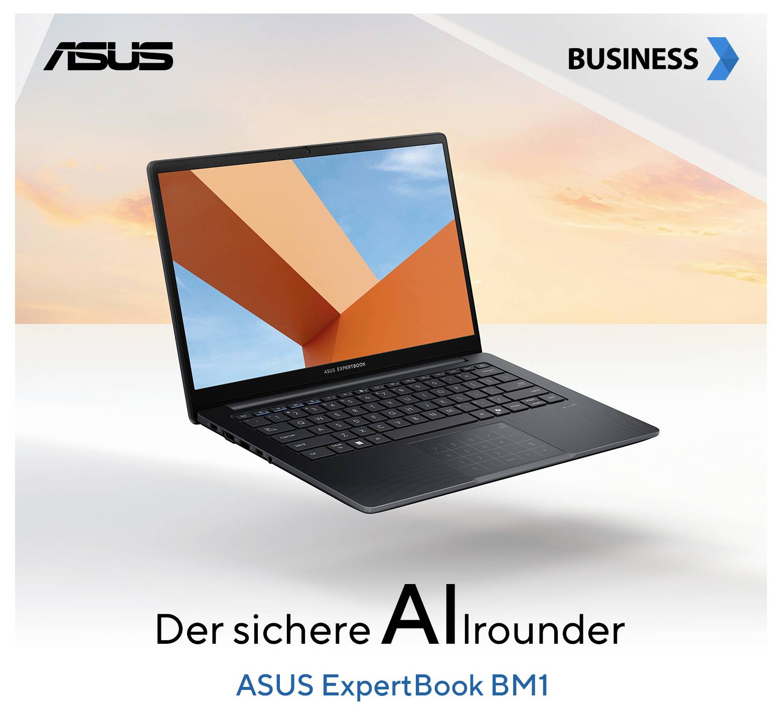 Asus Notebook 35.6 cm (14 Zoll) Full HD 150 16 GB RAM 512 GB SSD Deutsch, QWERTZ AMD AMD Radeon 90NX0831-M02190-22
