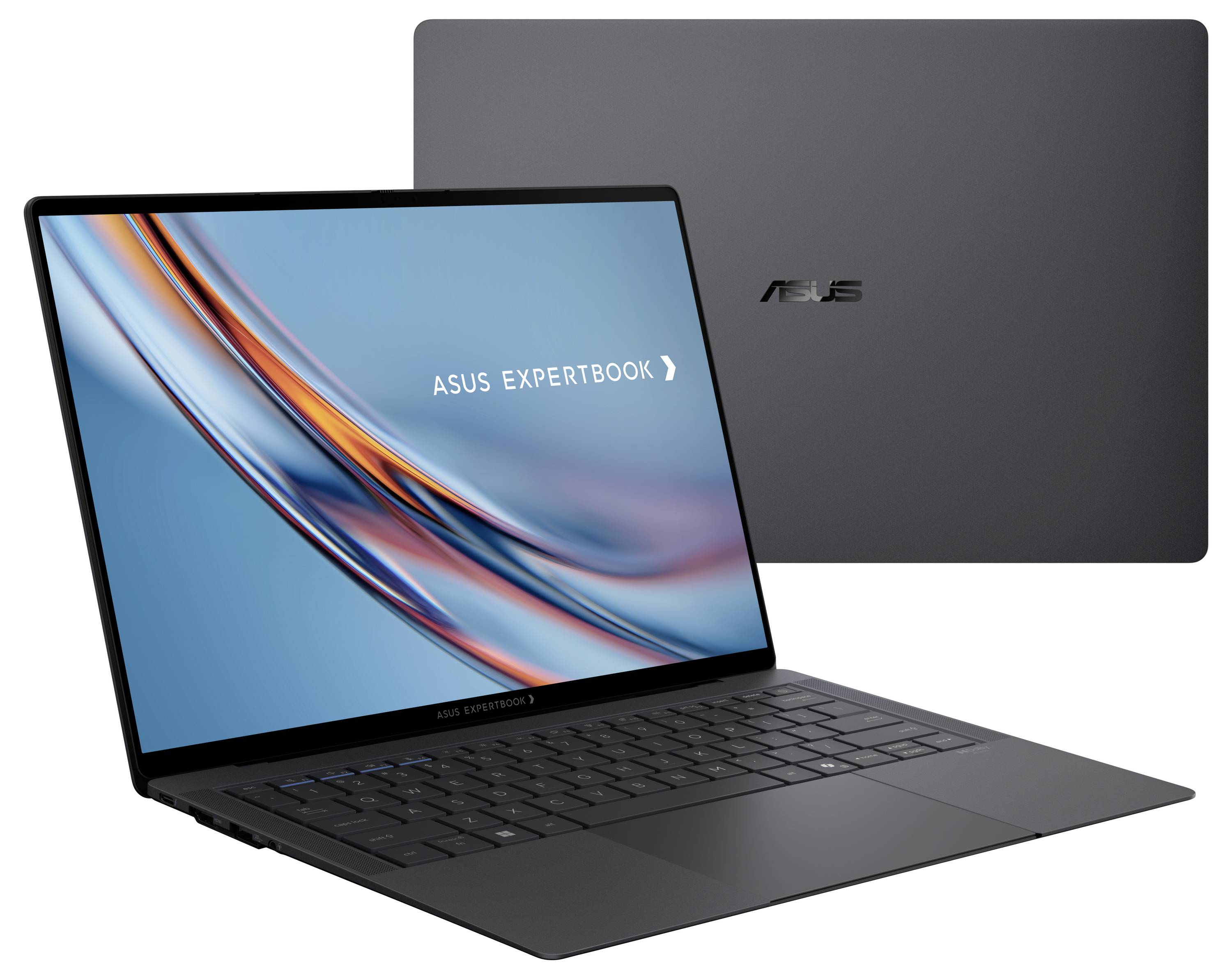 Asus Notebook 35.6 cm (14 Zoll) WQXGA+ 356H 32 GB RAM 1 TB SSD Deutsch, QWERTZ Intel Intel-Grafik Grau 90NX09J2-M00640-9