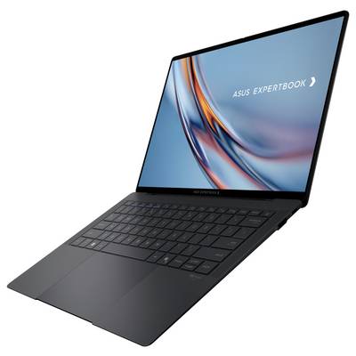 Asus Notebook 35.6 cm (14 Zoll) WQXGA+ 356H 32 GB RAM 1 TB SSD Deutsch, QWERTZ Intel Intel-Grafik Grau 90NX09J2-M00640-10