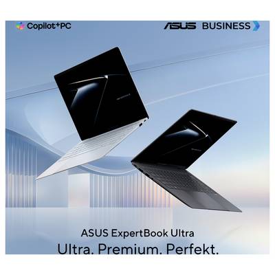 Asus Notebook 35.6 cm (14 Zoll) WQXGA+ 356H 32 GB RAM 1 TB SSD Deutsch, QWERTZ Intel Intel-Grafik Grau 90NX09J2-M00640-16
