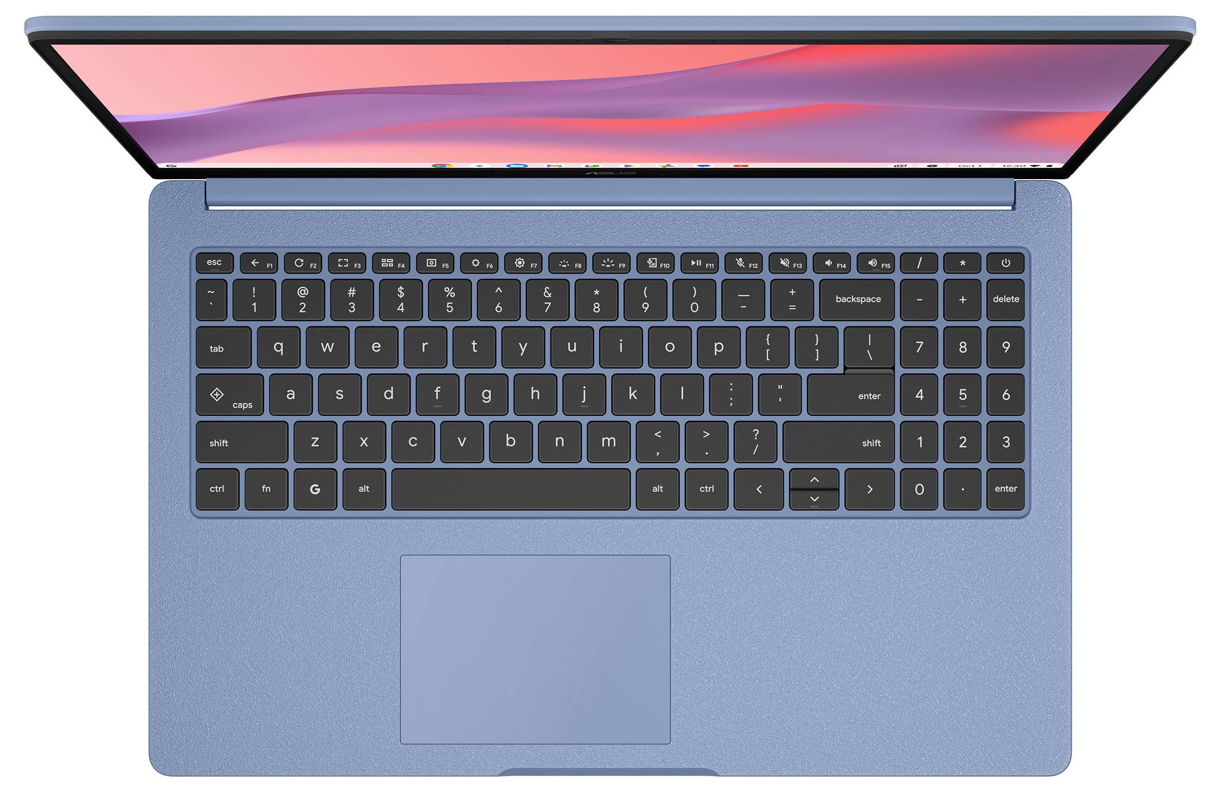 Asus Notebook 39.6 cm (15.6 Zoll) Full HD Kompanio 540 4 GB RAM Deutsch, QWERTZ Blau 90CB0AF1-M002E0-3