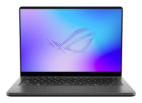 Asus Gaming Notebook   35.6 cm (14 Zoll) 3K  386H 16 GB RAM  2 TB SSD Deutsch, QWERTZ Intel Intel-Grafik  NVIDIA GeForce RTX 5080  GDDR7 Grau  90NR0P84-M00260