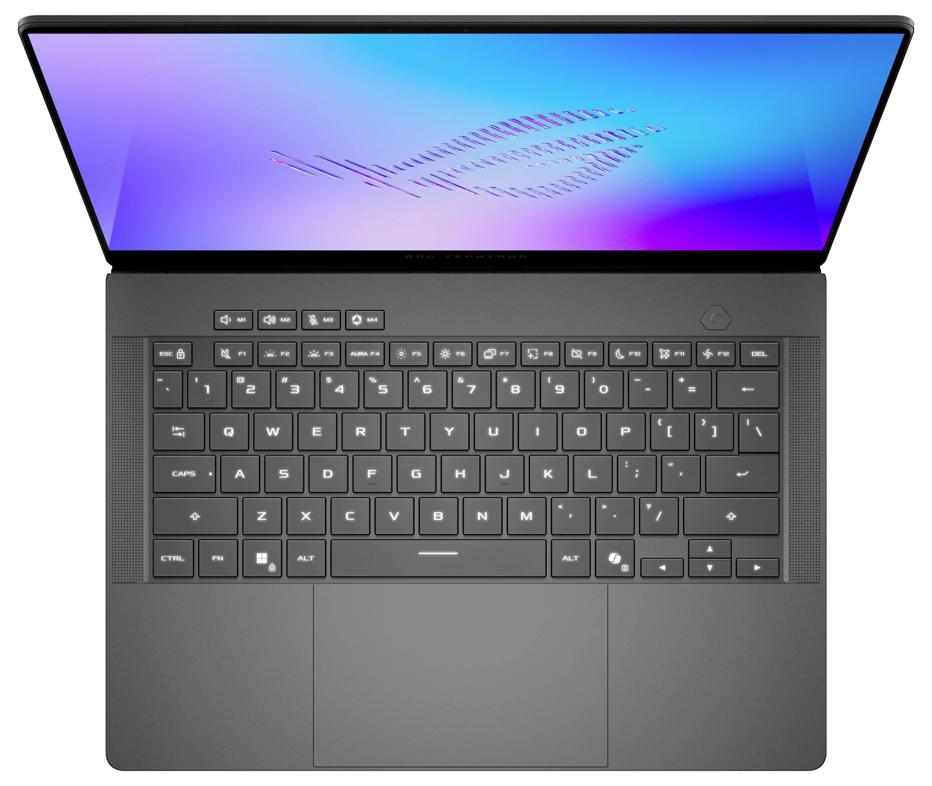 Asus Gaming Notebook 35.6 cm (14 Zoll) 3K 386H 16 GB RAM 2 TB SSD Deutsch, QWERTZ Intel Intel-Grafik NVIDIA GeForce RTX -2