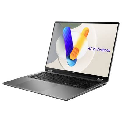 Asus Notebook 40.6 cm (16 Zoll) WUXGA 256V 16 GB RAM 512 GB SSD Deutsch, QWERTZ Intel Intel Arc Graphics Grau 90NB1511-M-4