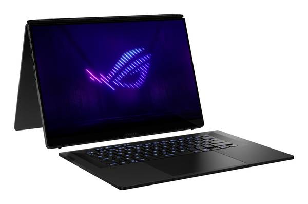 Asus Gaming Notebook   40.6 cm (16 Zoll) 3K  386H 12 GB RAM  2 TB SSD Deutsch, QWERTZ Intel Intel-Grafik  NVIDIA GeForce RTX 5070 Ti  GDDR7 Grau  90NR0NR2-M004S0