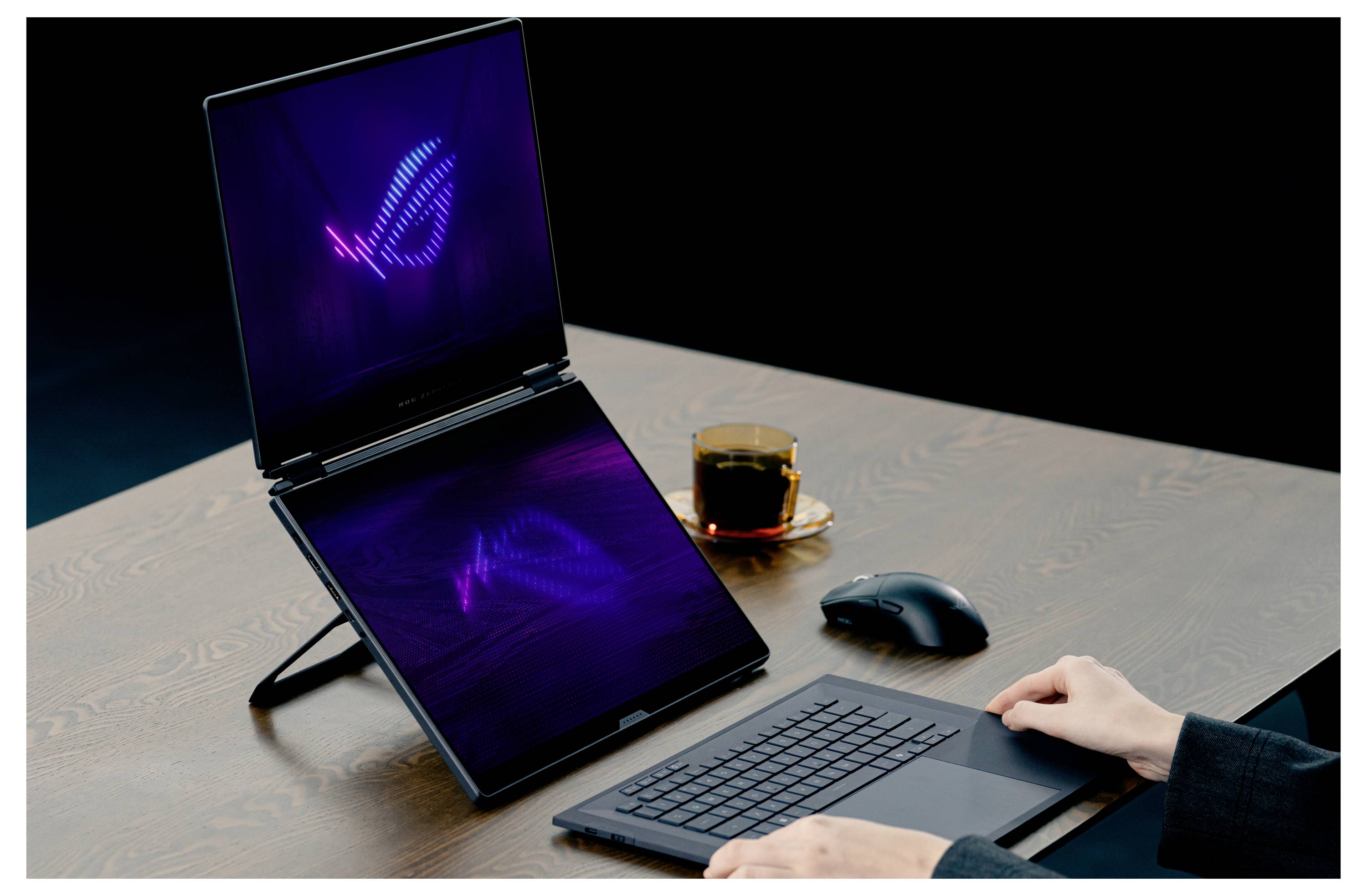 Asus Gaming Notebook 40.6 cm (16 Zoll) 3K 386H 12 GB RAM 2 TB SSD Deutsch, QWERTZ Intel Intel-Grafik NVIDIA GeForce RTX -5