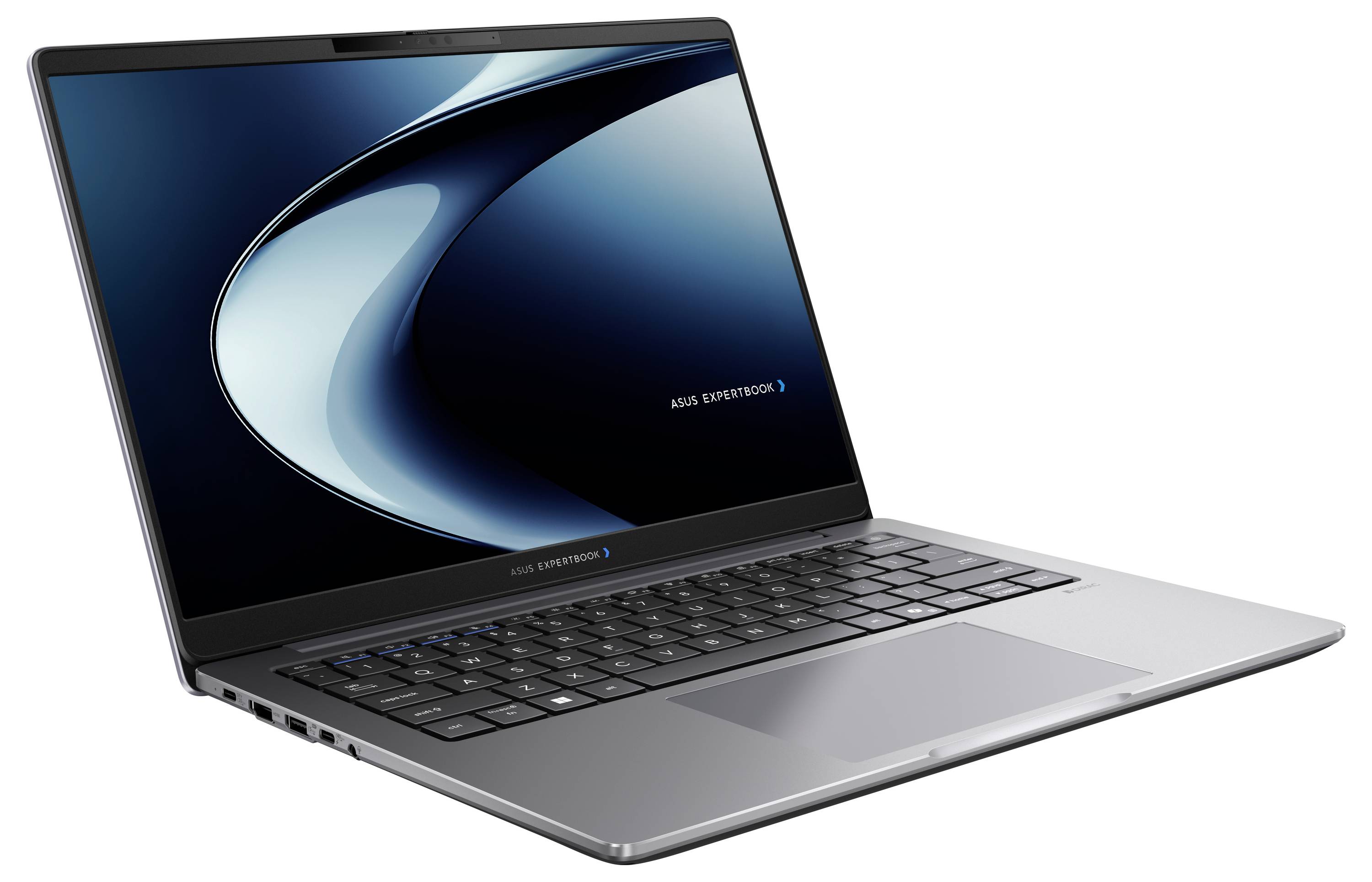 Asus Notebook 35.6 cm (14 Zoll) WQXGA AMD Ryzen AI 9 HX 470 64 GB RAM 1 TB SSD Deutsch, QWERTZ AMD AMD Radeon Grau 90NX0-1