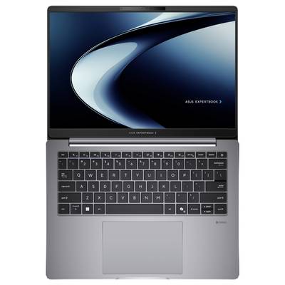 Asus Notebook 35.6 cm (14 Zoll) WQXGA AMD Ryzen AI 9 HX 470 64 GB RAM 1 TB SSD Deutsch, QWERTZ AMD AMD Radeon Grau 90NX0-7