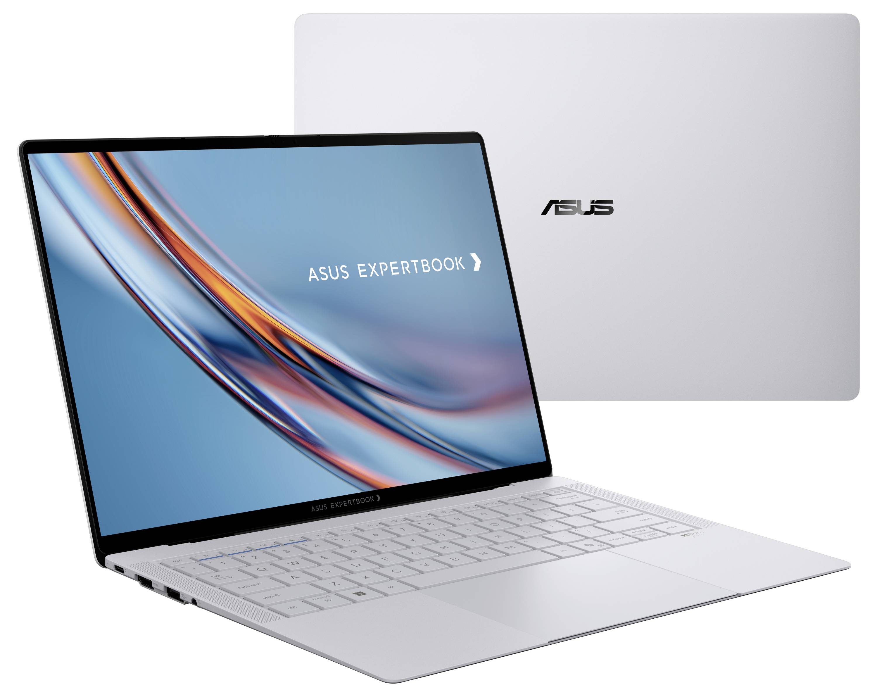 Asus Notebook 35.6 cm (14 Zoll) WQXGA+ 358H 64 GB RAM 2 TB SSD Deutsch, QWERTZ Intel Intel Arc Graphics Grau 90NX09J1-M0-10