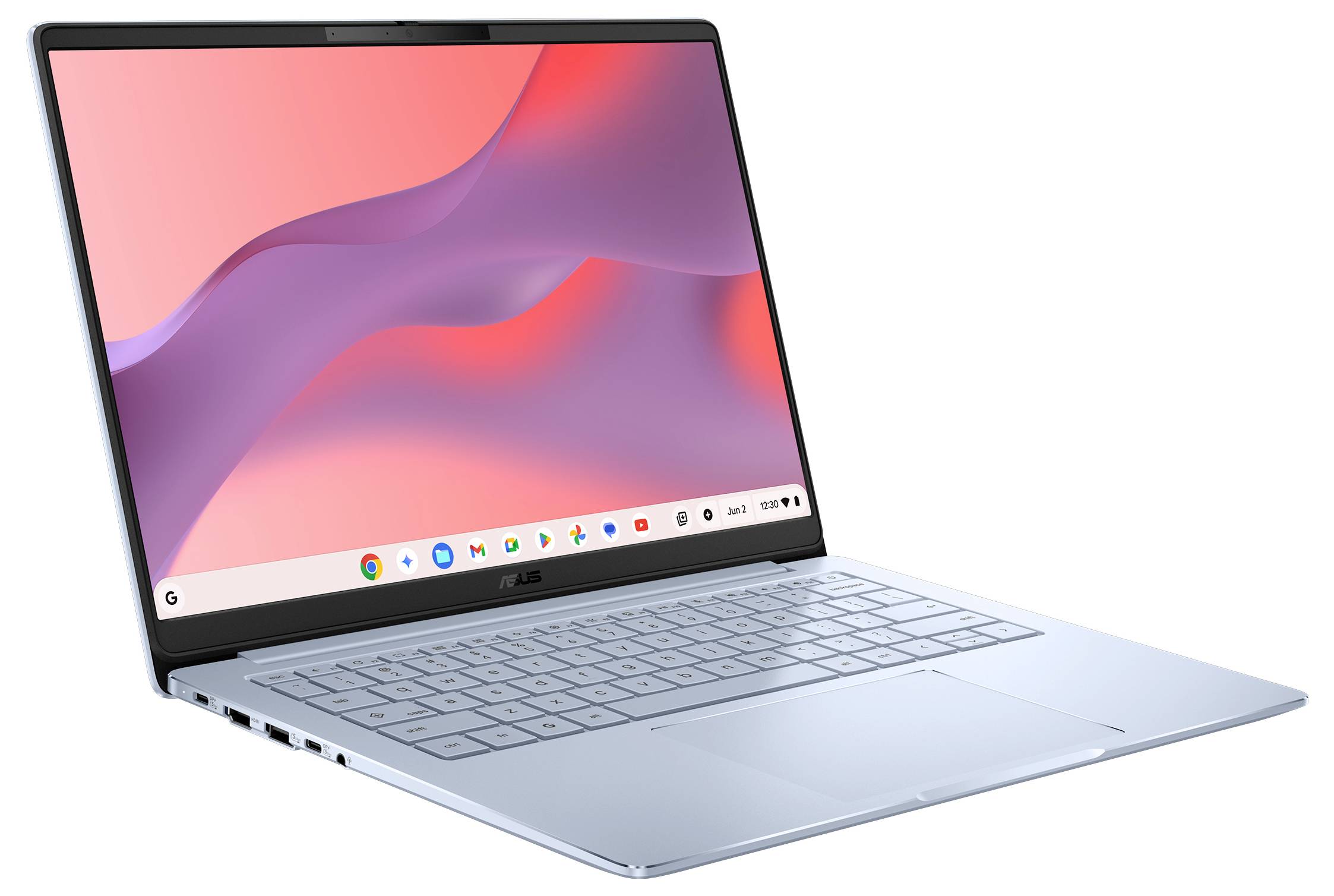 Asus Chromebook Chromebook CM14 35.6 cm (14 Zoll) WUXGA Kompanio 540 8 GB RAM Deutsch, QWERTZ ARM ARM Mali Blau 90CB0A43-1