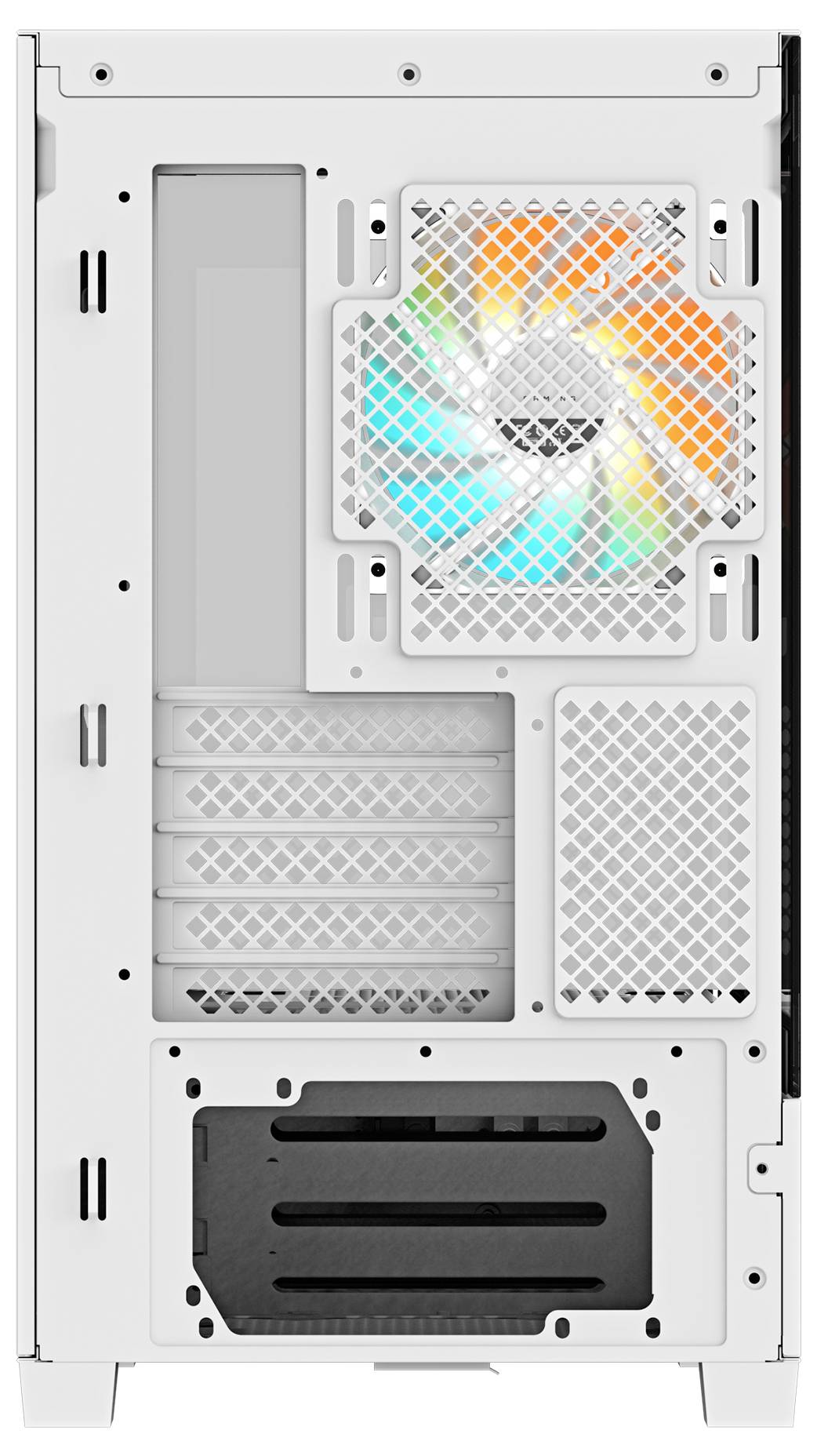 Gigabyte C201 Panoramic ICE Midi-Tower PC-Gehäuse Weiß-4