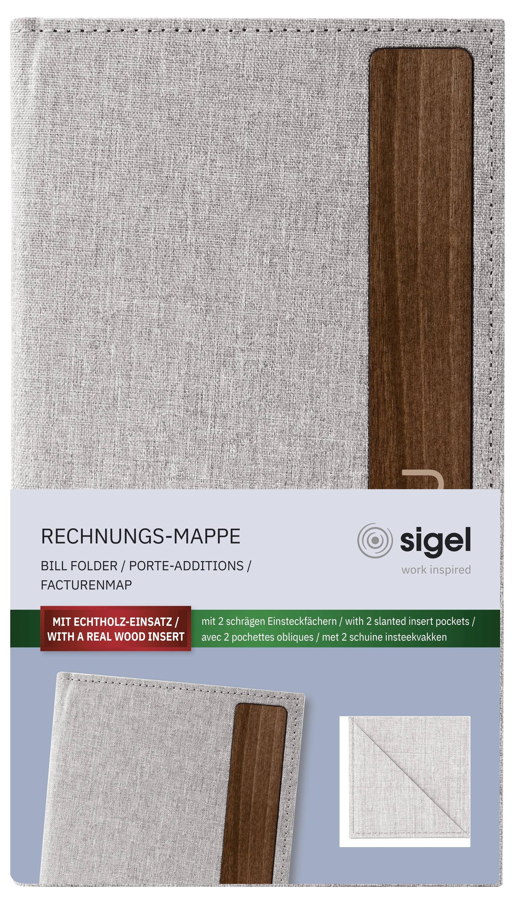Sigel Rechnungsmappe RM221 13 x 23 x 1 cm RM221 1 St.-6