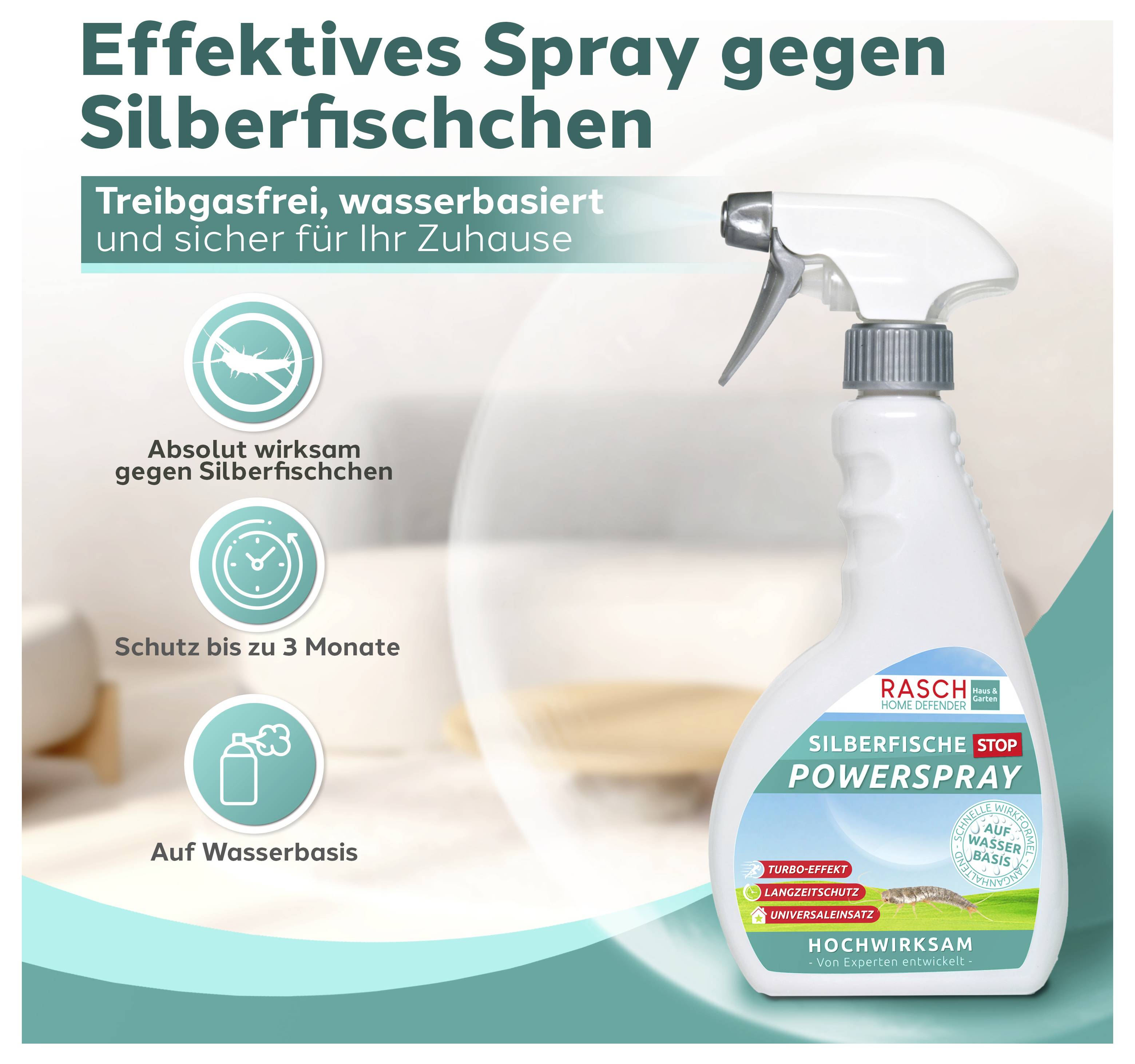 Silva Silberfische Insektenspr. 1109S Insektenschutz-Spray Abwehrstoff 1 St.-2