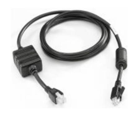 Zebra Zebra CBL-DC-382A1-01 Stromkabel Schwarz