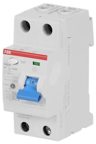 ABB 2CSF202568R1160 F202B-16/0,03-2TE FI-Schutzschalter 16 A 0.03 A 230 V/AC-1