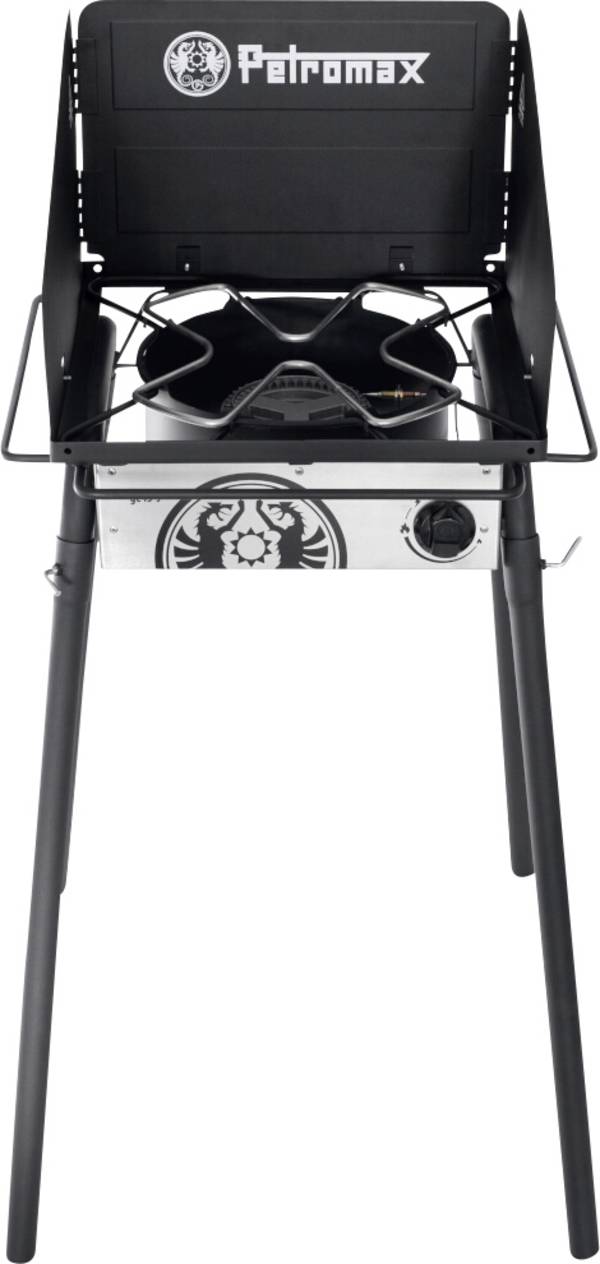 Petromax GE45-S Gastisch  Gas-Grill   Schwarz Outdoor-Kocherlebnisse