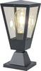 Brilliant 41016/63 Außensockelleuchte 45cm LED-Sockelleuchte LED E27 20 W Anthrazit, Transparent