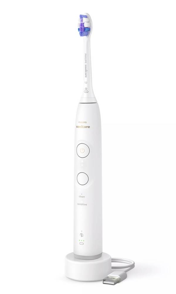 Philips  HX7400/01 Elektrische Zahnbürste Schallzahnbürste Weiß