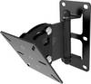 Intusonic VESA75-100PRO-B Lautsprecher-Wandhalterung Schwenkbar, Deckenhalter Schwarz 1 St.