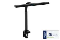 Digitus DA-90490 LED-Schreibtischleuchte, LED-Schreibtischleuchte mit Klemmfuß, LED-Tischlampe, Tischlampe LED, SMD LED