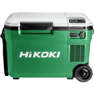 HiKOKI Akku-Kühlbox & Heizbox EEK: E (A - G) Kompressor 12 V, 24 V Grün, Weiß 25 l -18 °C-0