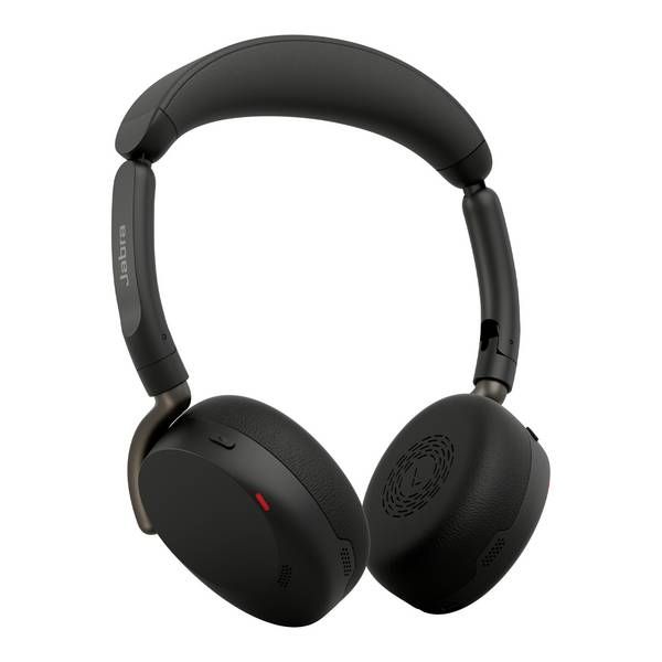 Jabra Evolve3 65 Flex UC, Link390a  On Ear Kopfhörer Bluetooth®  Schwarz