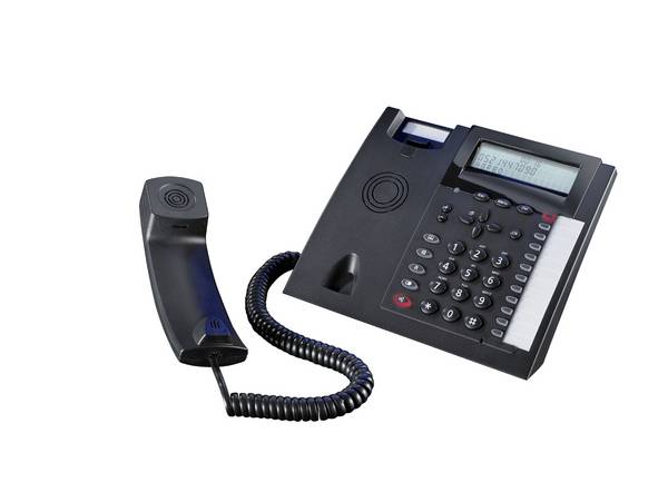 Agfeo Telekommunikation T 18 sw Schnurloses Telefon analog   Schwarz