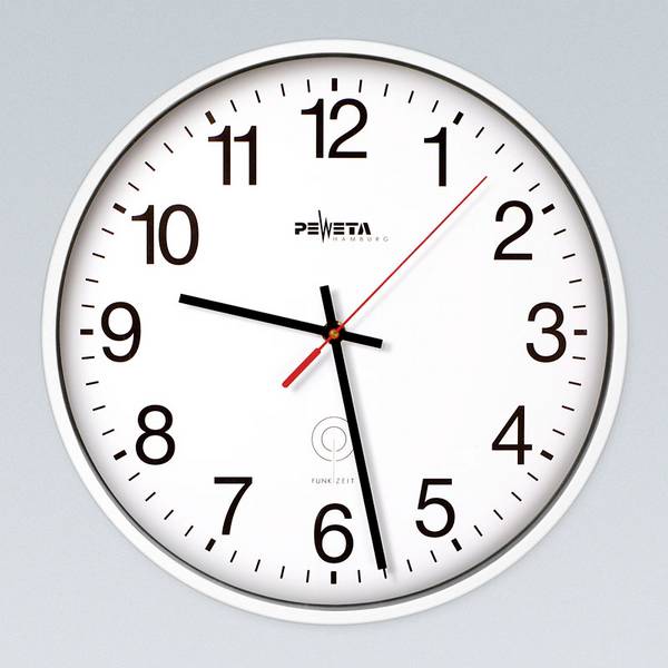 Peweta 51.130.311 Funkuhr 30 cm