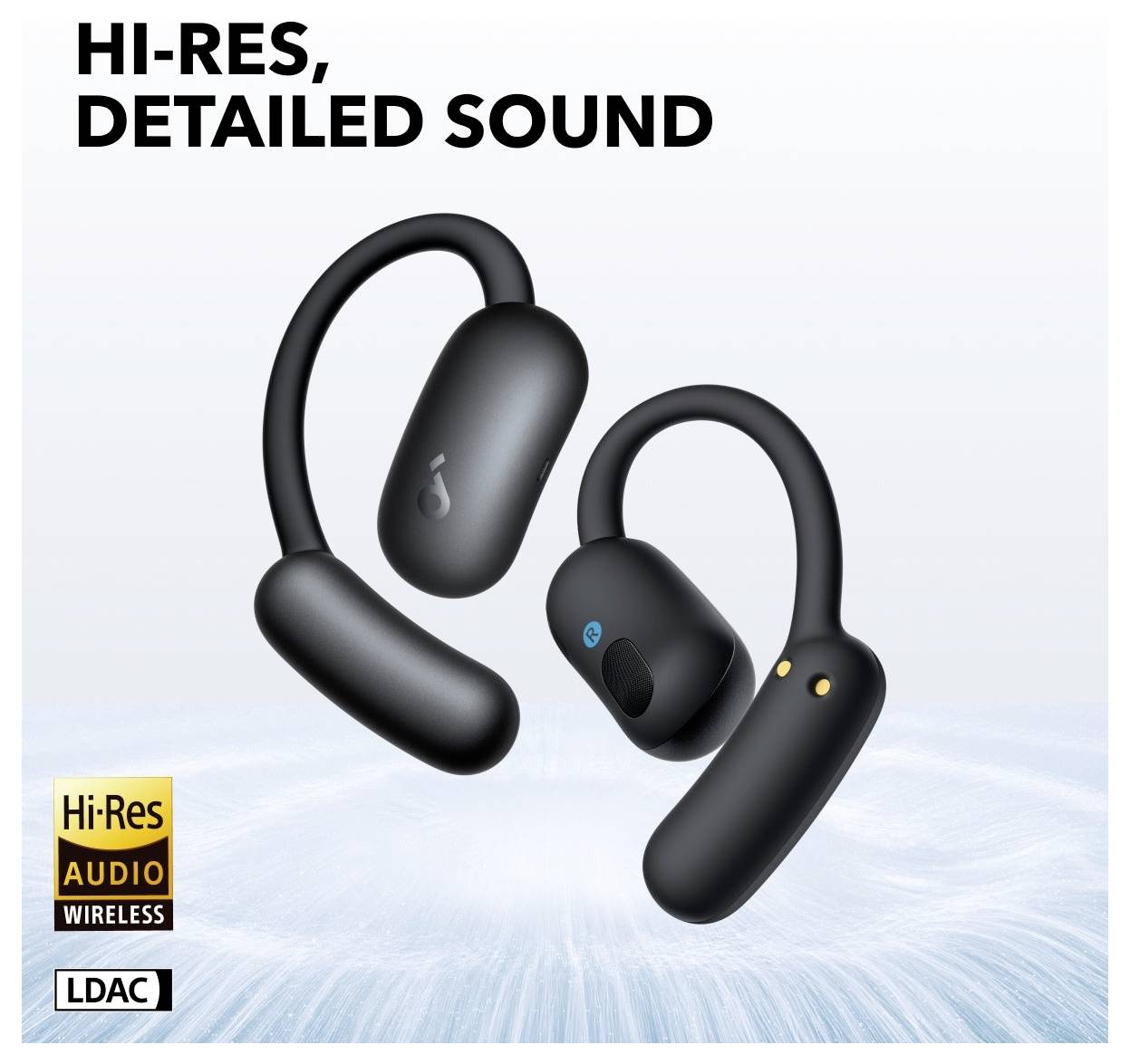 Anker Soundcore AeroFit 2 On Ear Kopfhörer Bluetooth® Stereo Schwarz Ladecase-4