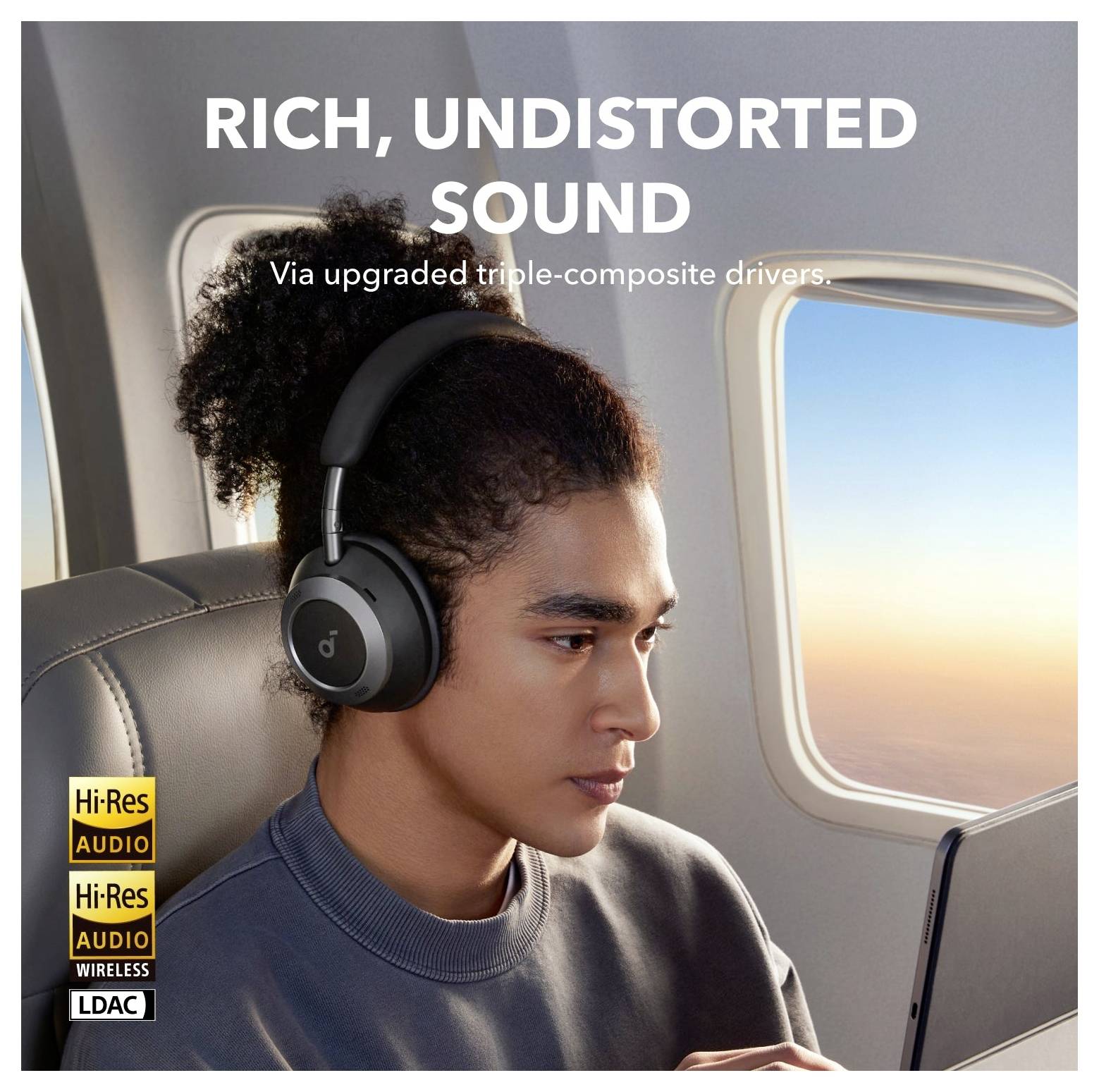 Anker Soundcore Space One Pro On Ear Kopfhörer Bluetooth® Stereo-11