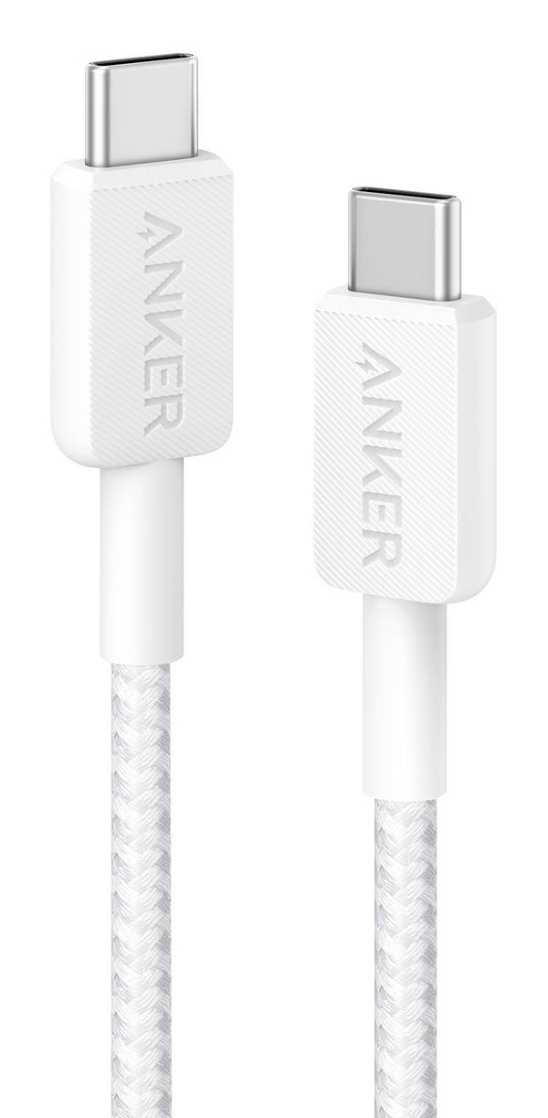 Anker USB-C® Kabel  USB 2.0 USB-C® Stecker 0.9 m Weiß  A81F5G21