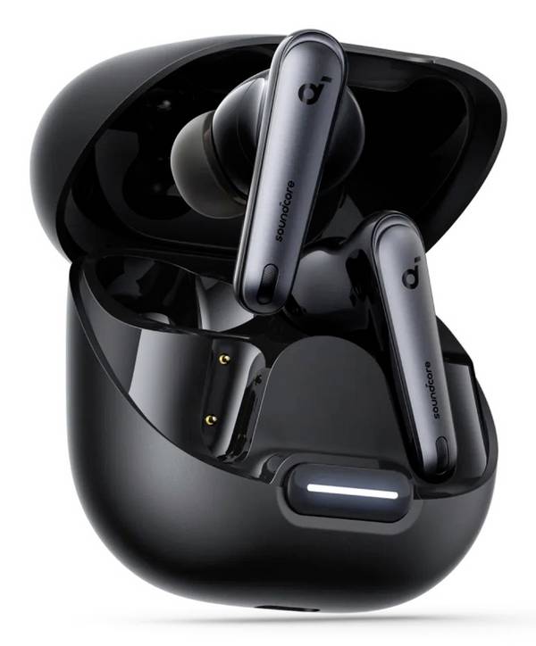 Anker Soundcore Liberty 4 NC  On Ear Kopfhörer Bluetooth® Stereo Schwarz Noise Cancelling Wasserbeständig, Ladecase